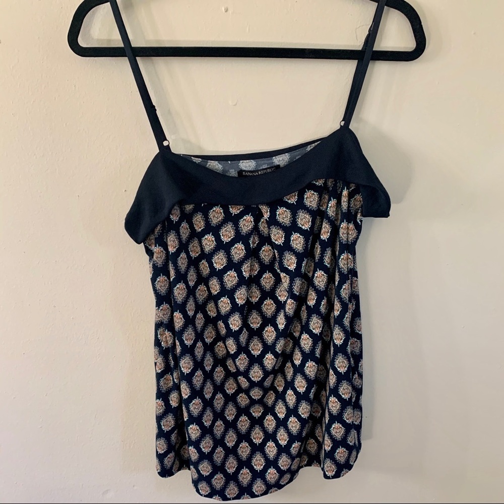Banana Republic Printed Tank Top